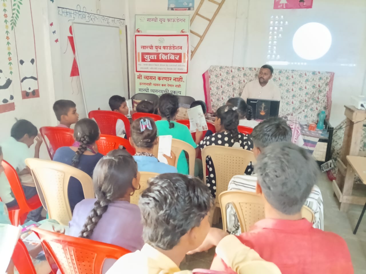 जागतिक तंबाखू सेवन विरोधी दिनानिमीत्त सारथी युथ फाऊंडेशन तर्फे युवा शिबिर संपन्न..!